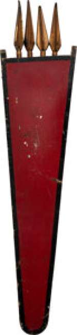 Chariot Spear Case with (4) Prop Spears from The Ten Commandments (Paramount, 1965). ... | Heritage