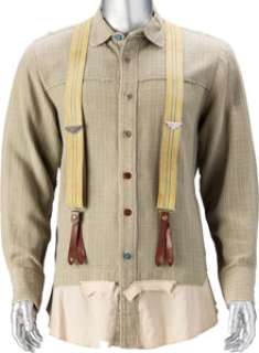 Dennis Weaver "Chester B. Goode" Western Shirt and Suspenders from Gunsmoke (CBS TV, 1955-19... | Heritage