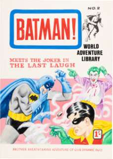 Batman World Adventure Library #2 Original Artwork (Walt Howarth, 1966). | Heritage