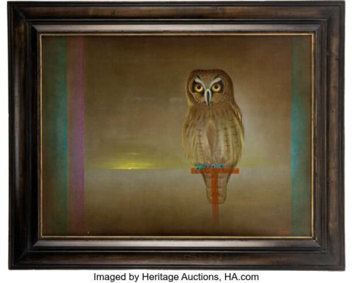 Ringo Starr Owned Eugene Demane Painting. | Heritage