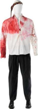 Natural Born Killers (Warner Bros., 1994), Robert Downey Jr. "Wayne Gale" Bloody Ensemble.