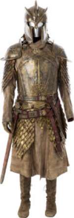 Jaime Lannister (Nikolaj Coster-Waldau) Full (12)-Piece Kingsguard Armor Set from Game of Thrones (HBO® Original 2011-2019, Season 4). (Total: 3 Items)