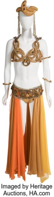Marilyn Monroe Personal Exotic Harem Costume Worn in Her Famous 1958 Richard Avedon Photo Shoot for LIFE Magazine. (Total: 2 Items)