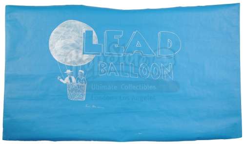 Mythbusters | Episode "Lead Balloon" (2008, E96): Episode Blueprint Signed by Eric Haven - Lead Balloon | Propstore