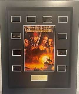 Pirates of the Caribbean | Pirates of the Caribbean - Framed Film Cells display with COA | Catawiki