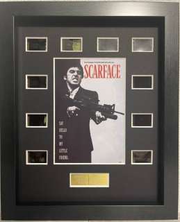 Scarface (1983) - Al Pacino As "Tony Montana" | Scarface (1983) - Al Pacino as "Tony Montana" - Framed Film Cells display with COA | Catawiki