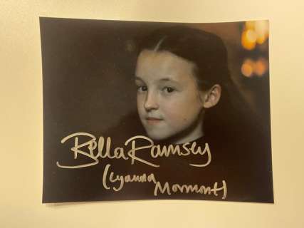 Game of Thrones | Game of Thrones - Signed by Bella Ramsey | Catawiki