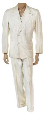 Lot 1633 - Michael Keaton 3-piece suit from Johnny Dangerously.