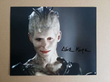 Star Trek TNG: Alice Krige "Borg Queen" signed photo in-person autograph - Star Trek TNG: Alice Krige "Borg Queen" signed photo in-person autograph