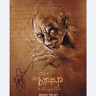 Lord of the Rings - Signed by Andy Serkis (Gollum)