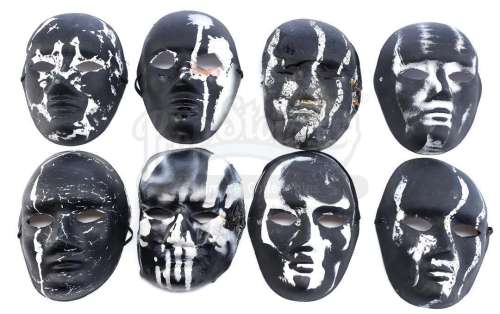 Marvel‘s The Punisher (TV Series) - Lot 240 - Set of Eight Jigsaw Crew Masks