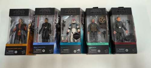 Hasbro - Action figure Star Wars Lote de 5 figuras unpunched algunas descatalogadas y buscadas Black Series - 2020+ - Spain | Catawiki