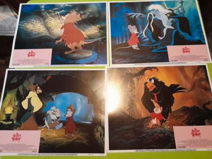 Don Bluth - The Secret of Nimh - Original 1982 Lobby Set (8x card) | Catawiki