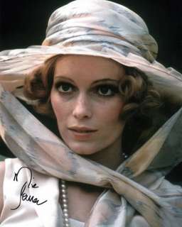 Mia Farrow Hand Signed 8x10 photo Handtekening Gesigneerd