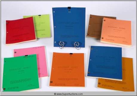 Barnaby Jones Television Scripts | Super Auctions