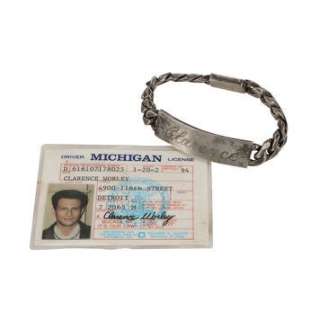 TRUE ROMANCE (1993) - Lot 434 - Clarence Worley‘s (Christian Slater) Screen-matched Licence and Bracelet