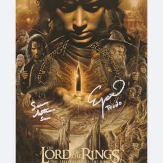 Lord of the Rings - Signed by Elijah Wood (Frodo) and Sean Astin (Sam) | Catawiki