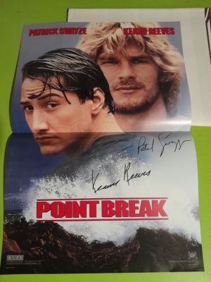 KEANU REEVES PATRICK SWAYZE - POINT BREAK - 1990s | Catawiki