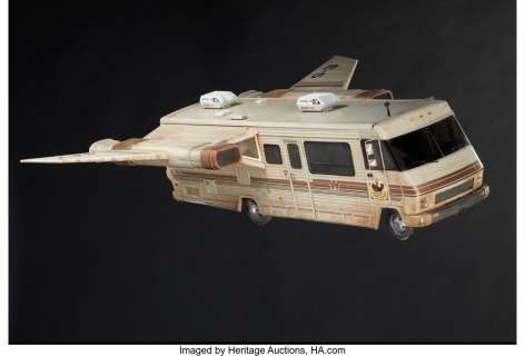 Spaceballs Winnebago filming miniature model....