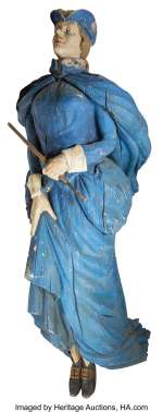 "HMS Bounty" ship‘s figurehead from Mutiny on the Bounty....