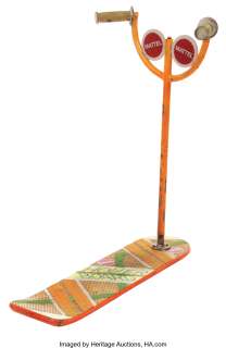 Lindsey Whitney Barry "Hoverboard Girl #2" orange hoverboard with handles from Back to the Future Part II.... | Profiles in History