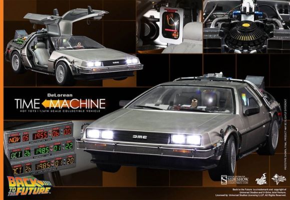 Back to the Future - DeLorean Time Machine - 1/6 Scale Masterpiece - Sideshow Toys | Catawiki