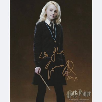 Harry Potter - Signed by Evanna Lynch (Luna Lovegood) | Catawiki