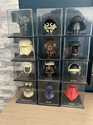 Star Wars - Lot of 12 - Helmets in vinyl cases - see images and description - Lucasfilm Ltd. | Catawiki