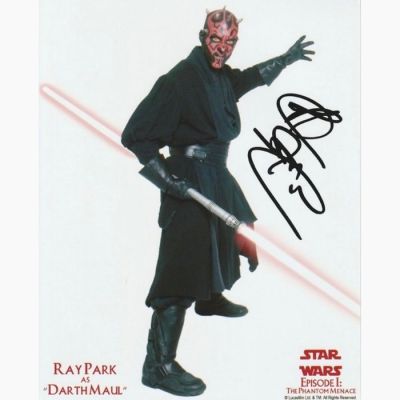 Star Wars Episode I: The Phantom Menace - Signed by Ray Park (Darth Maul) | Catawiki