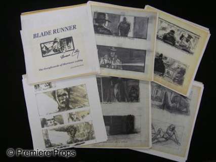 Lot 107 - BLADE RUNNER - Storyboards