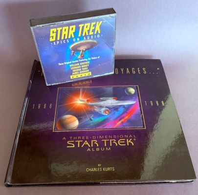 Charles Kurts; Illustrated by Sonia R. Hillios, Nicholas Jainschigg, John Eaves, Clark Schaffer; - "These Are The Voyages..." A Three-Dimensional Star Trek Album - 1996-1996