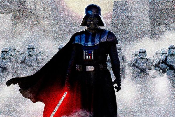 Crypto Dark Vador II - Format XL 50x75 - Star Wars | Catawiki