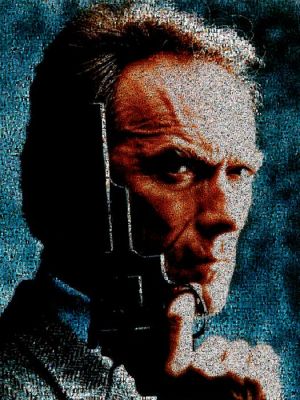 Crypto Clint Eastwood IV - Format XL 60x80 - Clint Eastwood | Catawiki