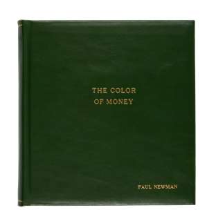 Lot 150 - "The Color of Money" | Bound presentation album with film script "as was shot"