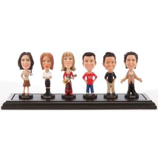 Lot 574 - Exclusive cast gift of bobblehead dolls of entire Friends cast