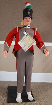 "THE ALAMO" MEXICAN DRAGOON UNIFORM W/SHAKO W/C.O.A | Apple Tree Auction Center