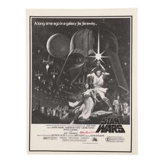 STAR WARS: A NEW HOPE (1977) - Lot 1591 - Alec Guinness Autographed Poster Image