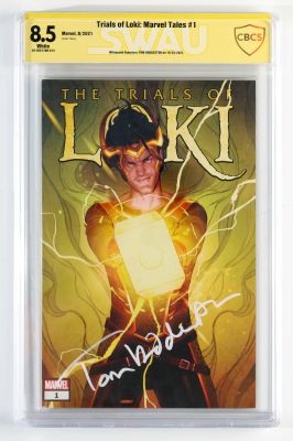 Trials of Loki #1 - Tom Hiddleston as Loki (CBCS Signature Series 8.5) 2021 | SWAU