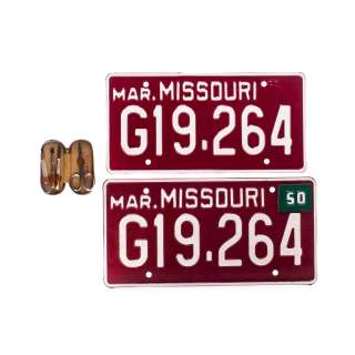 Fargo Constant Calamita Geatano Bruno Screen Used License Plates & Manicure Set Ss 4 | VIP Fan Auctions