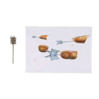 THE FIFTH ELEMENT (1997) - Lot #90 : Element Key and Concept Art