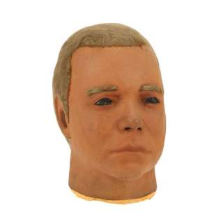 DON POST STUDIOS - Lot #127 : Original 1975 Don Post Studios Captain Kirk (William Shatner) Mask of Style Seen in John Carpenter‘s Halloween