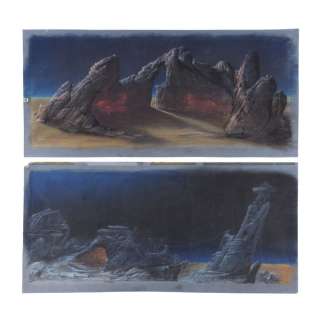 THE NEVERENDING STORY (1984) - Lot #1533 : Pair of Production Artworks