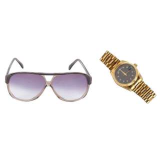 WOLF OF WALL STREET, THE (2013) - Lot #53: Donnie Azoff‘s (Hill) Sunglasses with Alternate Faux Rolex Watch