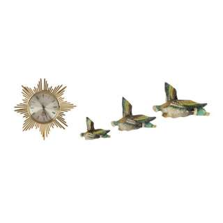 Monty Python Live (Mostly) | Protestant Couple Clock and Three Duck Ornaments | Propstore