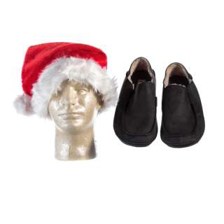 Lot #23 – Zoey’s Extraordinary Christmas Mitch Peter Gallagher Screen Worn Hat & Shoes Ch 1 Sc 13