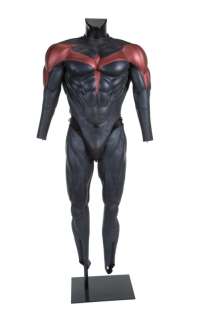 Lot 1316 - BATMAN & ROBIN: CHRIS O‘DONNELL "ROBIN" BODYSUIT COSTUME (WITH DVD)