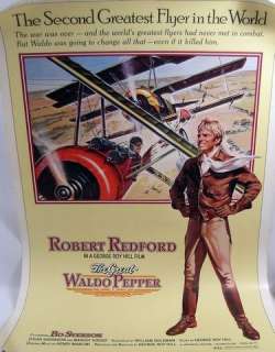Lot 548 - Great Waldo Pepper Oversized Drive-In Poster