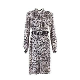 House of Gucci Patrizia Reggiani Lady Gaga Screen Worn Dress Earrings & Belt Ch 31 Sc 63-64 | VIP Fan Auctions