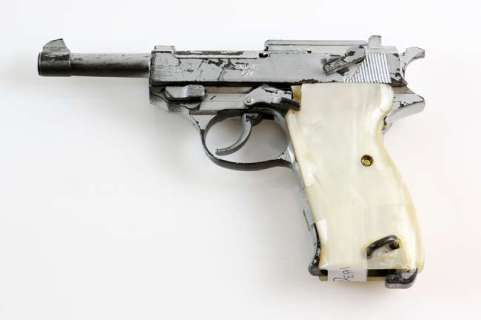 Elvis Presley - Prop Luger P38 used in G.I. Blues (1960). Made of metal, with a mother of pearl… | Ewbank’s