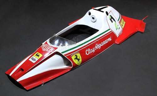 RUSH - Lot 154 - Clay Regazzoni (Pierfrancesco Favino) Ferrari Cockpit Body (RCP002)